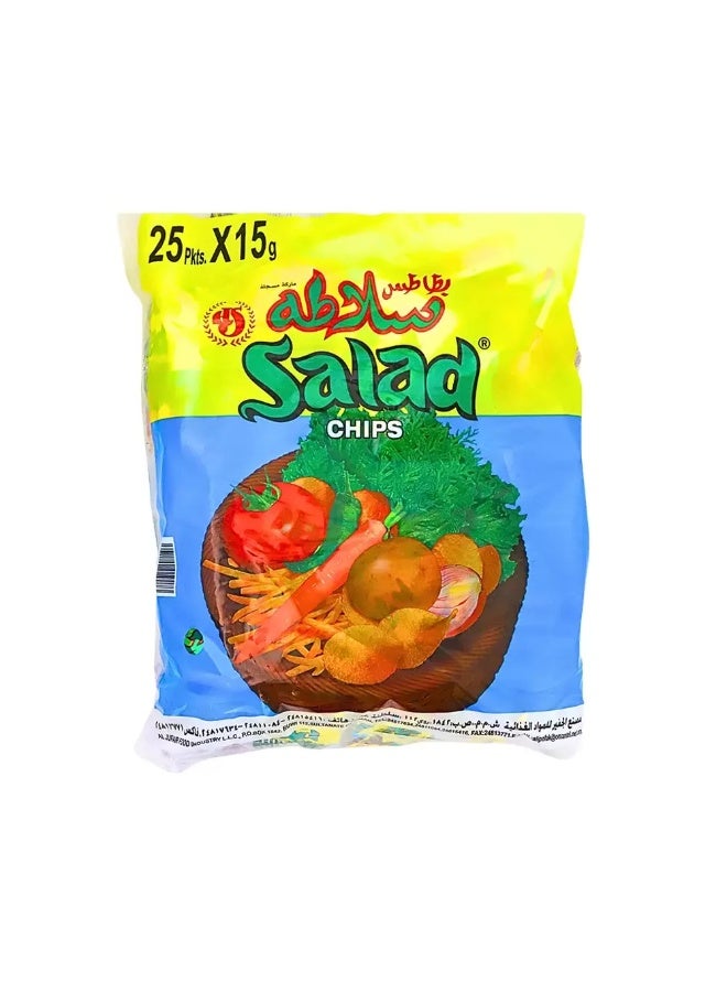 Oman Salad Hot And Sour Potato Chips- 25X15gms - Image 1