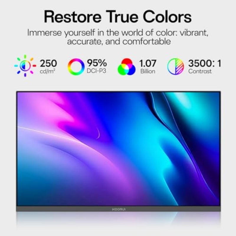 شاشة 32 بوصة 4K UHD VA، 3840x2160، 95 DCI-P3 99 sRGB، ألوان 10 بت 1.07 بي، تباين 3500: 1، HDR10، 60 هرتز، 3 مللي ثانية GTG، مكبرات صوت، HDMI/DP، VESA للألعاب المنزلية - Image 4