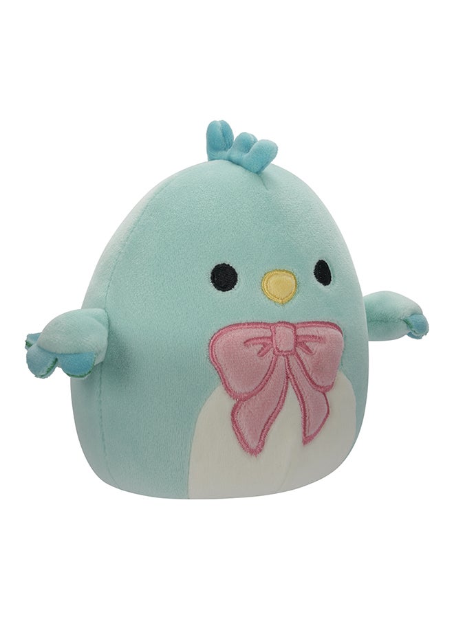 Squishmallows 5 inch Dolores the Teal Chicken , Officially Licensed Kellytoy Plush Toy, Colorful Soft Toy, Gift for Kids, Girls & Boys Washable Squishy Stuff Toy Multicolor All Age  - Image 2