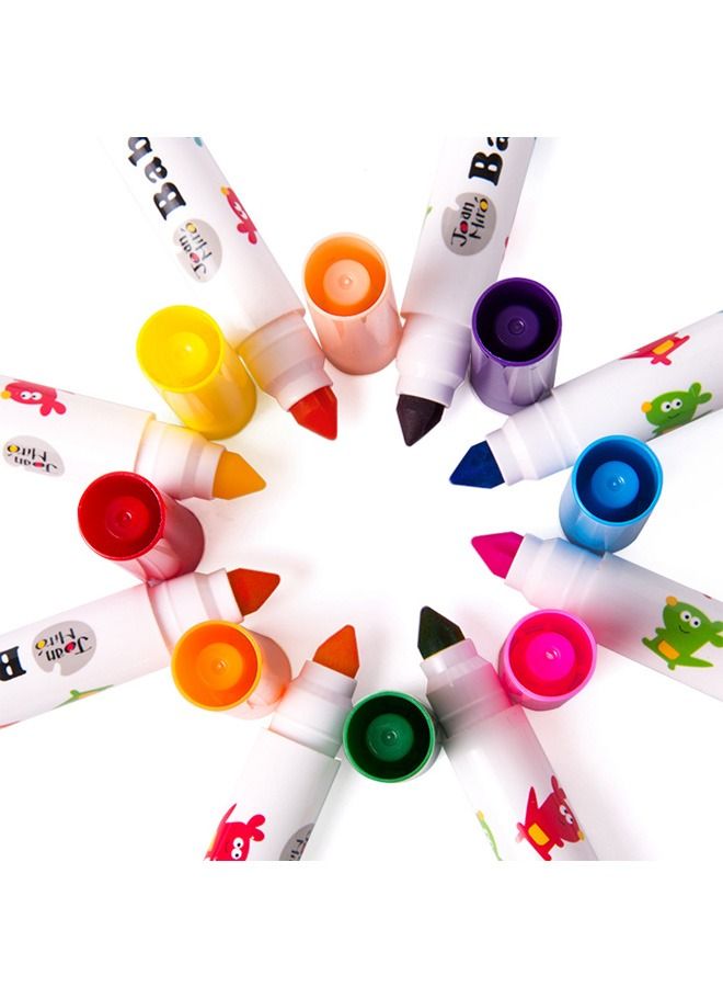 12-Piece Washable Markers Colour Set - Image 2