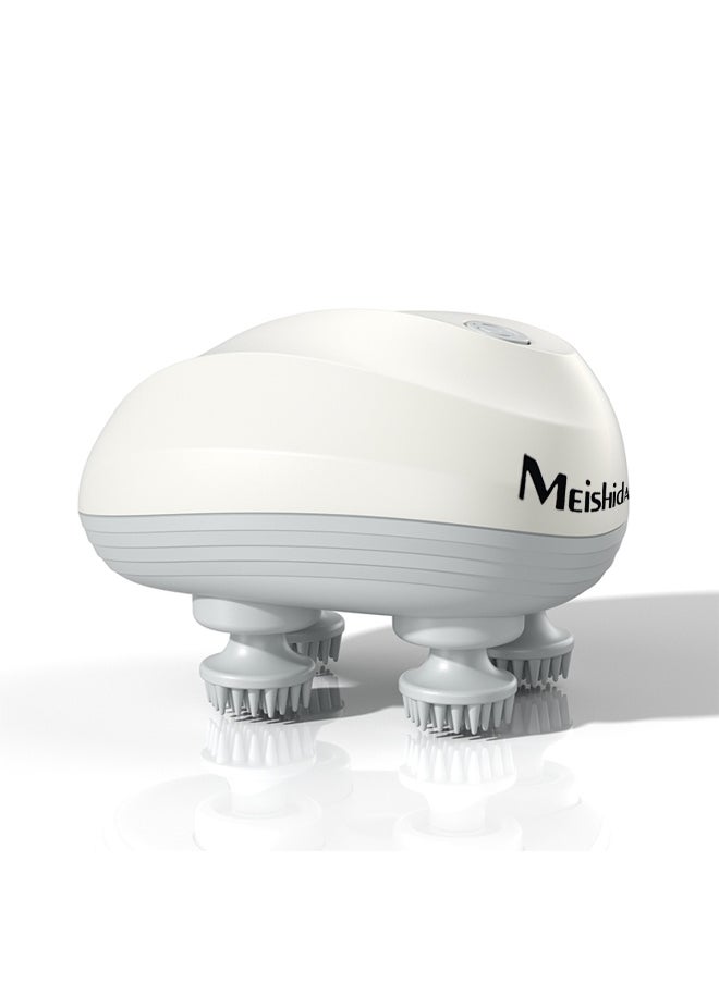 Meishida MEISHIDA Electric Scalp Massager for Humans & Pets – Rechargeable Head Massager for Stress Relief & Hair Growth  - Image 1