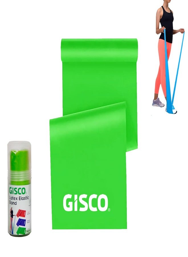 GISCO Resistance Bands for Workout | Pilates & Thera Bands for Men & Women | Home Exercise, Gym, Stretching, Yoga & Full-Body Toning - Image 1