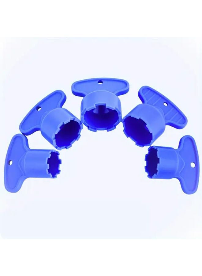 5Pcs Blue Universal Faucet Aerator Key Removal Wrench Tool Set For Bathroom Kitchen - Image 2