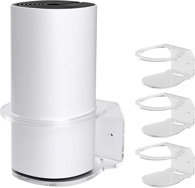 هولاكا حامل الحائط HOLACA لنظام WiFi الشبكي المنزلي الكامل TP-Link Deco M4، حامل إدارة الأسلاك لـ Deco M4/E4/S4/S7/P9 بدون أسلاك فوضوية، قوس حائط متين لـ Deco M4 P9 (3 عبوات) - Image 1