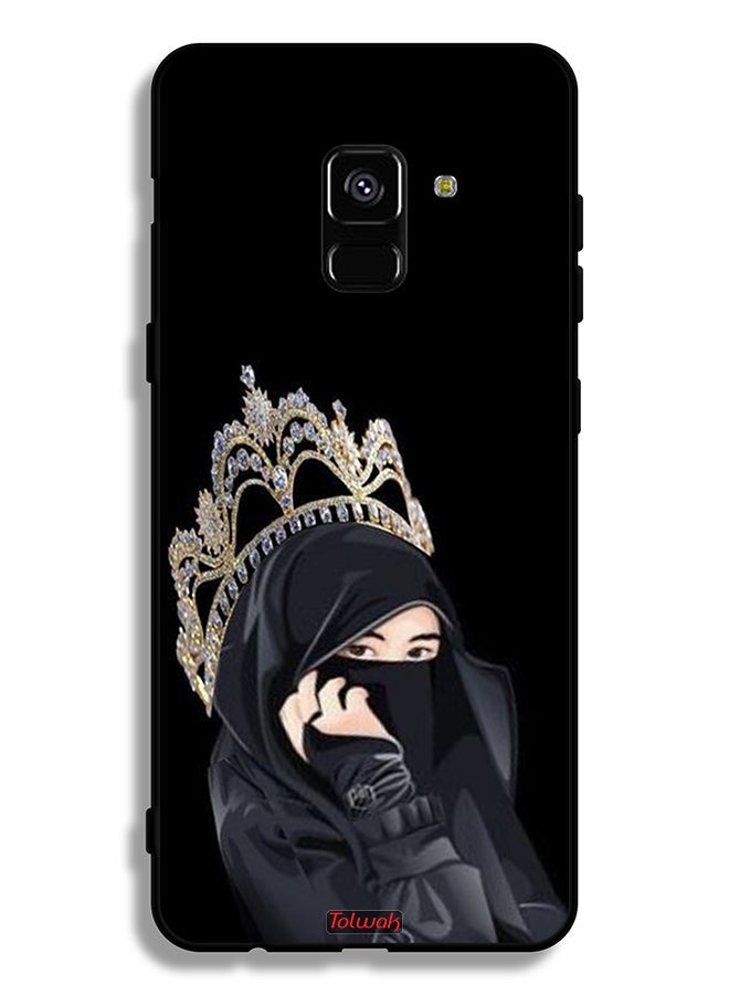 Tolwak Samsung Galaxy A8 Plus (2018) Protective Case Cover Queen Girl - Image 1