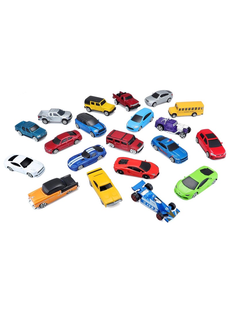 Maisto Fresh Metal - Twenty 20 Pack Collectible Set of Cars | Die-cast vehicles - Image 3