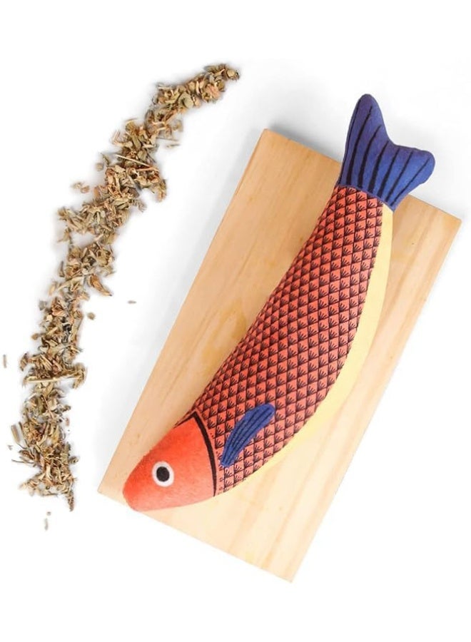 NeoStyle Cat Toys Fish with Catnip - Rustling Sound Interactive Kitten Chew Toy for Boredom Relief & Teeth Cleaning(2pcs) - Image 4