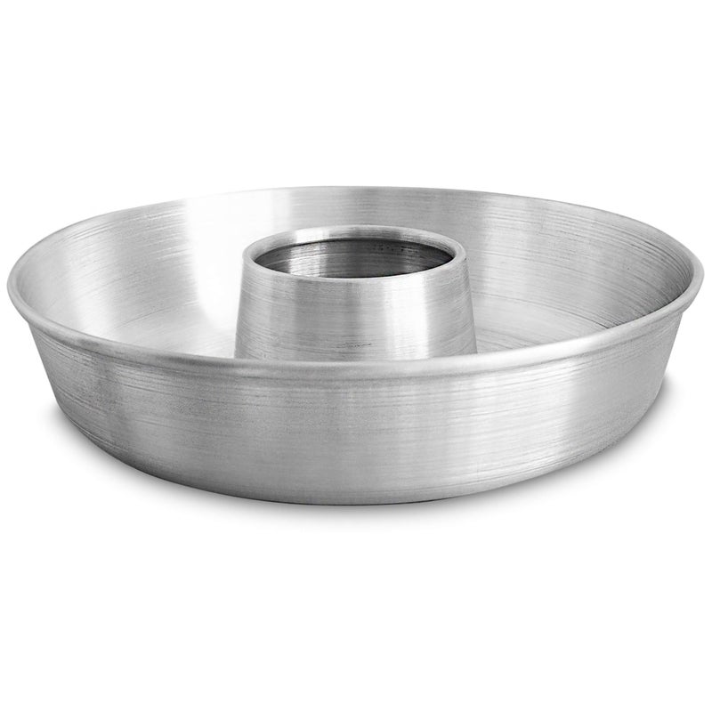 GLOBE ROCKET Aluminum Ring Cake Pan 112 in  Fluted Tube Pan for Baking Pound Cake  Flan Mold  Molde para Chocoflan and Pasteles