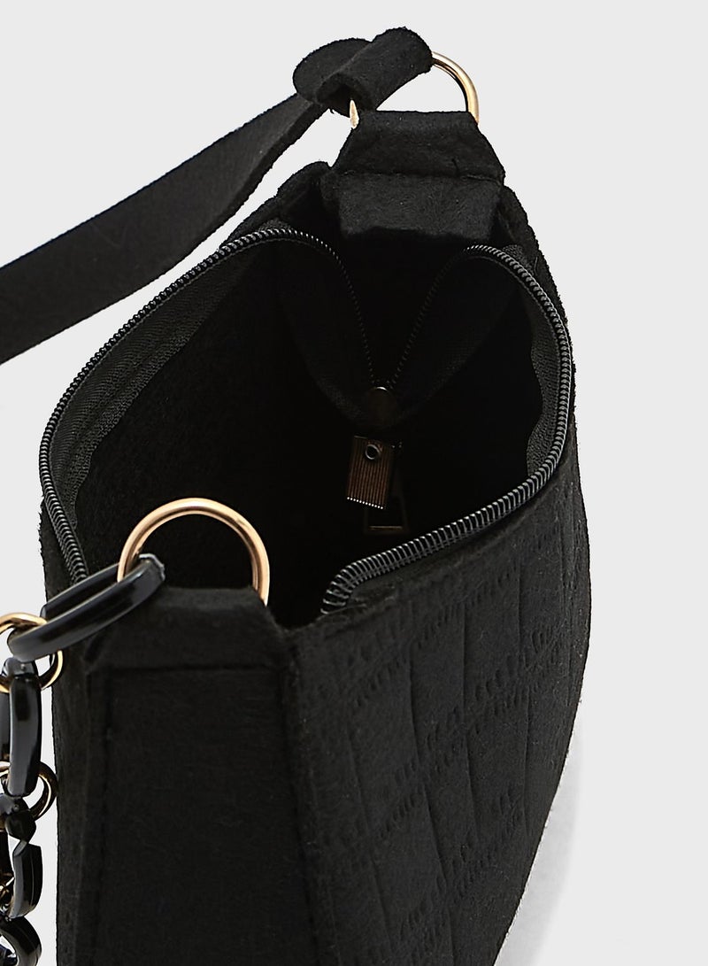 جينجر شنطة كبيرة جلد تمساح - Image 5