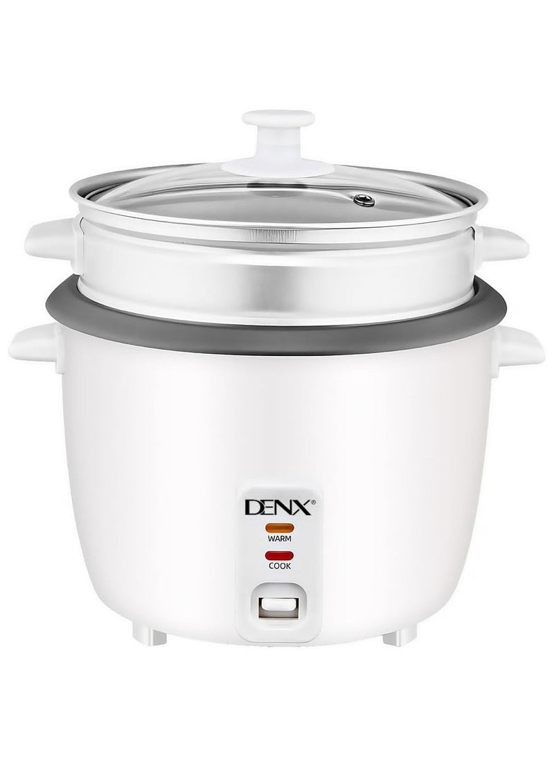 Denx 350W Smart Electric Rice Cooker (0.6L) – Mini Energy-Efficient Rice Steamer & Soup Maker For Home, Dorm, Or Travel Use - Image 3