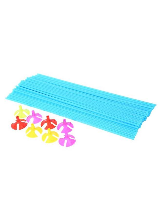 نيبمينينت طقم عصي بالونات من 50 قطعة مع حامل - Image 1