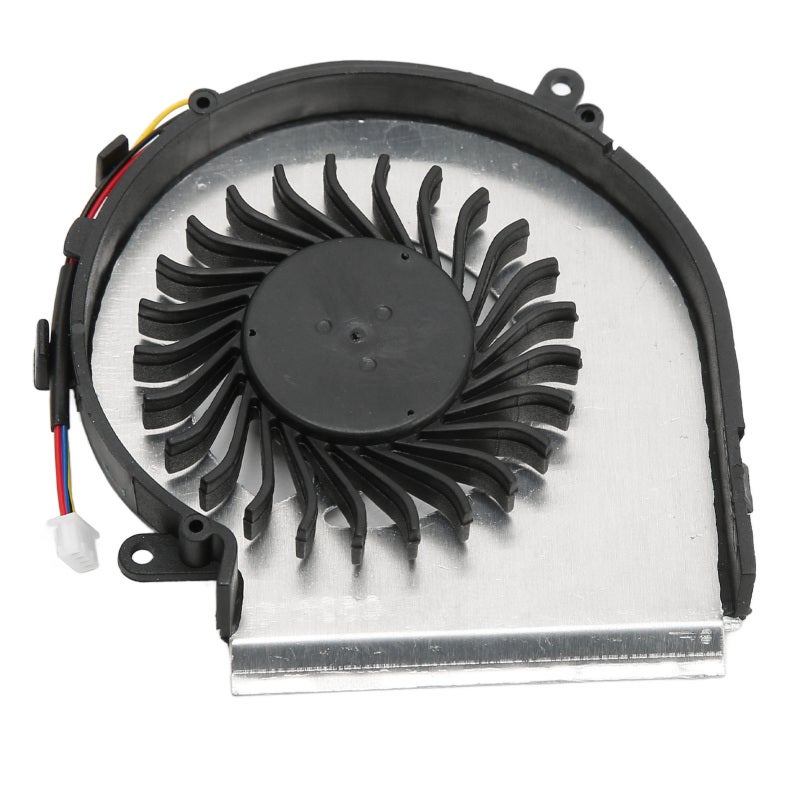 مروحة تبريد 4 دبابيس لوحدة المعالجة المركزية ووحدة معالجة الرسوميات لأجهزة MSI GE62VR GL62M GP62MVR - مبرد لابتوب متين من سبائك الألومنيوم والبلاستيك ABS - تحسين الكفاءة وتقليل درجة الحرارة - Image 1