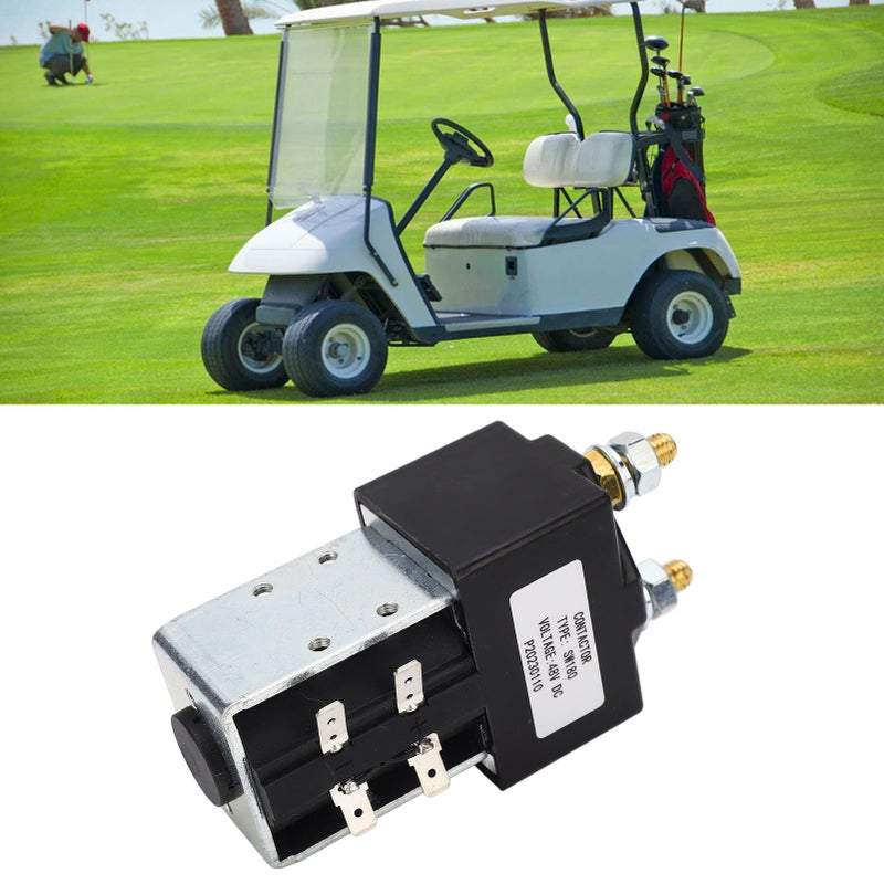 صمام سولينويد معدني سميك DC 48V SW180 لعربات الجولف والشاحنات والرافعات الشوكية - Image 2