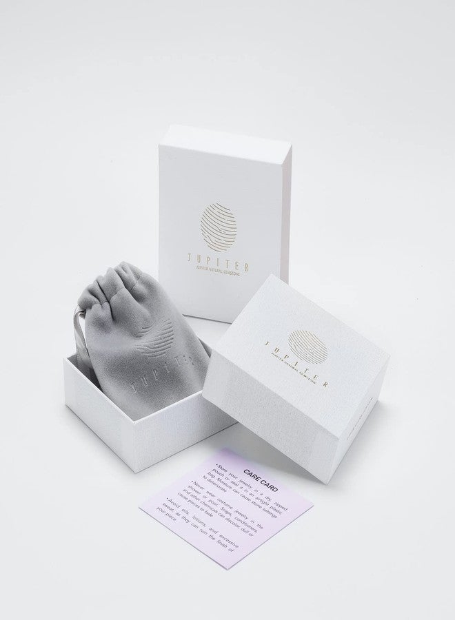 Jupiter Oval Natural Citrine Ring - 14k Gold Plated Oval Genuine Gemstone Women Ring, Natural Birthstone Oval Ring Jewelry Gifts for Valentine's Day, Mother's Day, Birthday Jewelry Gifts - Image 5