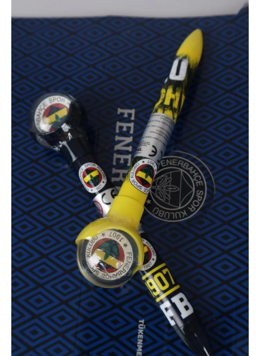 Fenerbahçe 2024 New Season Licensed Ball Headed Versatile Tip Pen 0.7 mm