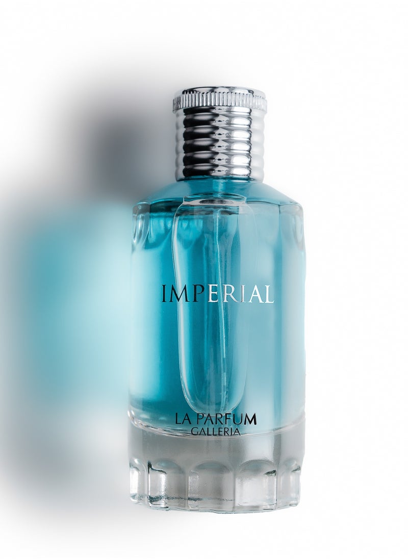 La Parfum Galleria - Imperial Eau de Parfum by La Parfum Galleria | A Regal Men's Woody Aquatic Fragrance | Crafted for Timeless Sophistication and Bold Elegance | 100 ML of Pure Luxury - Image 1