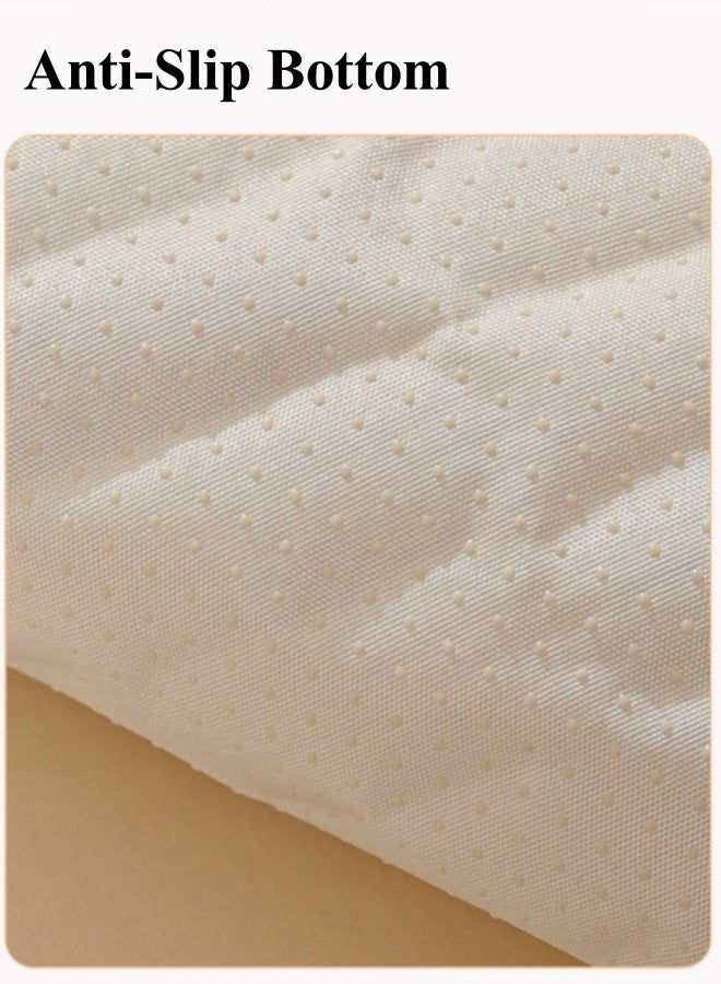 أوبتيكو وسادة سرير مقاومة للماء للأطفال، مرتبة مقاومة للبول مقاس 40×60 سم، وسادة بول قابلة للغسل، وسادة سفلية لسلس البول، مرتبة نسائية للحيض، وسادة سلس البول قابلة لإعادة الاستخدام، وسادة تبول، وسادة تبليل سرير مقاومة للماء، وسادة تدريب على استخدام الحمام للأطفال الصغار، حصيرة غير قابلة للانزلاق، وسادة تغيير حفاضات الأطفال - Image 5