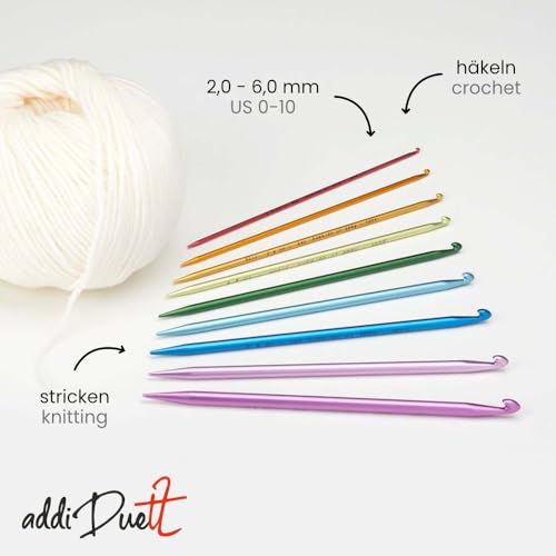 Addi إبرة كروشيه AddiDuett، 2.0 مم وردي - Image 5