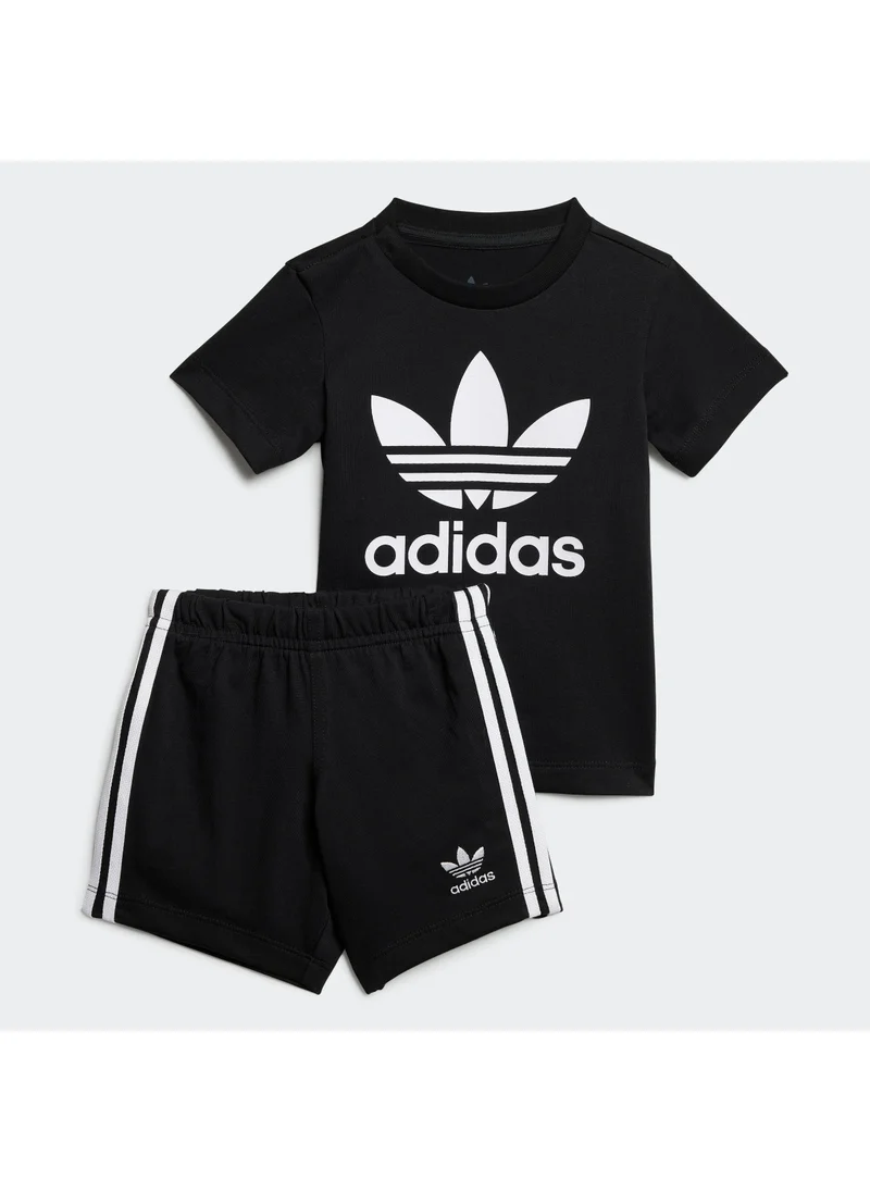 اديداس اوريجينالز Infant Shorts And T-Shirt Set