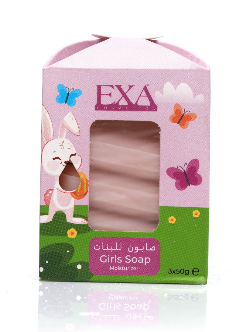 إكسا صابون البنات 3 حبات -150 جرام - Image 2