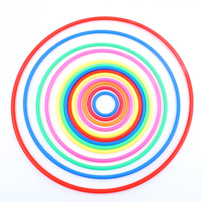 AIPINQI Direct Supply Night Market Stall Ring Toss Toy - Thickened Solid Plastic Rings - Image 4