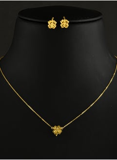 BAFLEH JEWELLERY Delicately Designed in Pure 22kt Gold – Bafleh’s Lightweight Necklace Set Blends Tradition and Innovation 