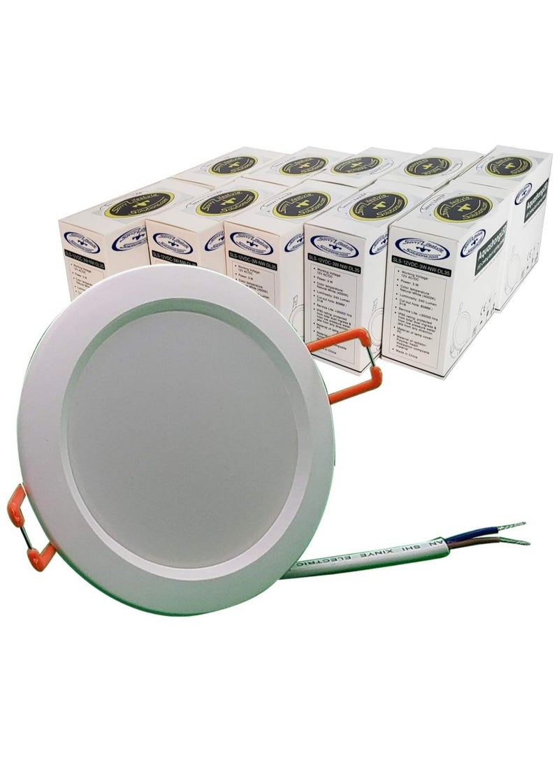 Lighting LED Ceiling Panel Lights Indoor Round Energy Saving 110 Lumen Per Watts Soft Light With No UV Suitable For Home Dining Living Office - Image 1