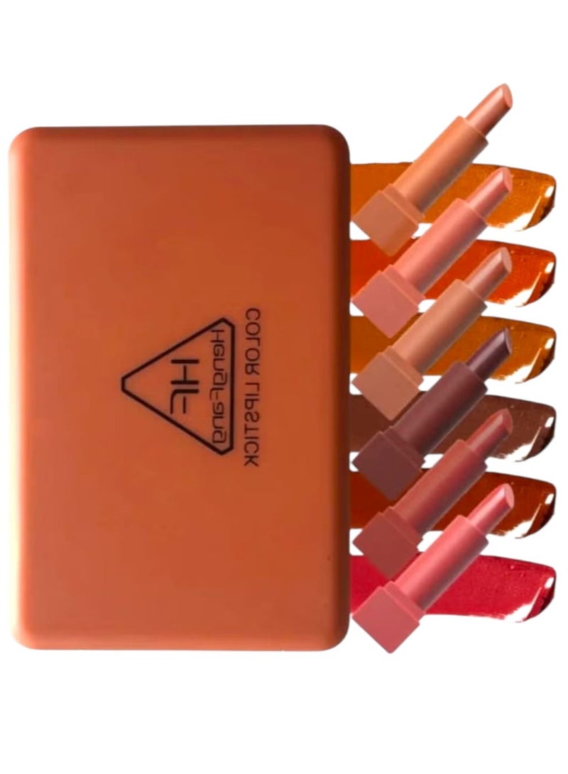 Heng Fang 9-Color Eyeshadow Palette with 6-Piece Multi-Color Lipstick - Image 3
