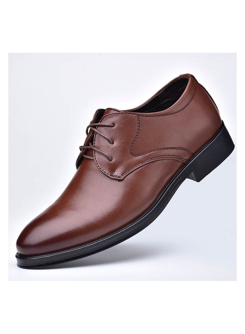 Shougu New Men's Business Leather Shoes  - Image 1
