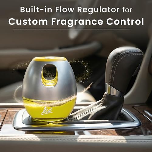 Cycle Lia Car Freshener Gel|Citric Tango (Refresh) Fragrance 45 Gm|Lia Dashboard Gel Car Air Freshener|Car Perfume Car Accessories - Image 5