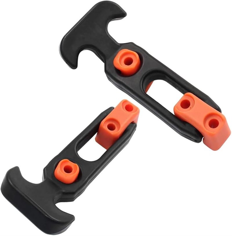 6PCS Orange T Handle Rubber Latch UV Resistant Hasp for Truck RV Boat Hatches - Image 5