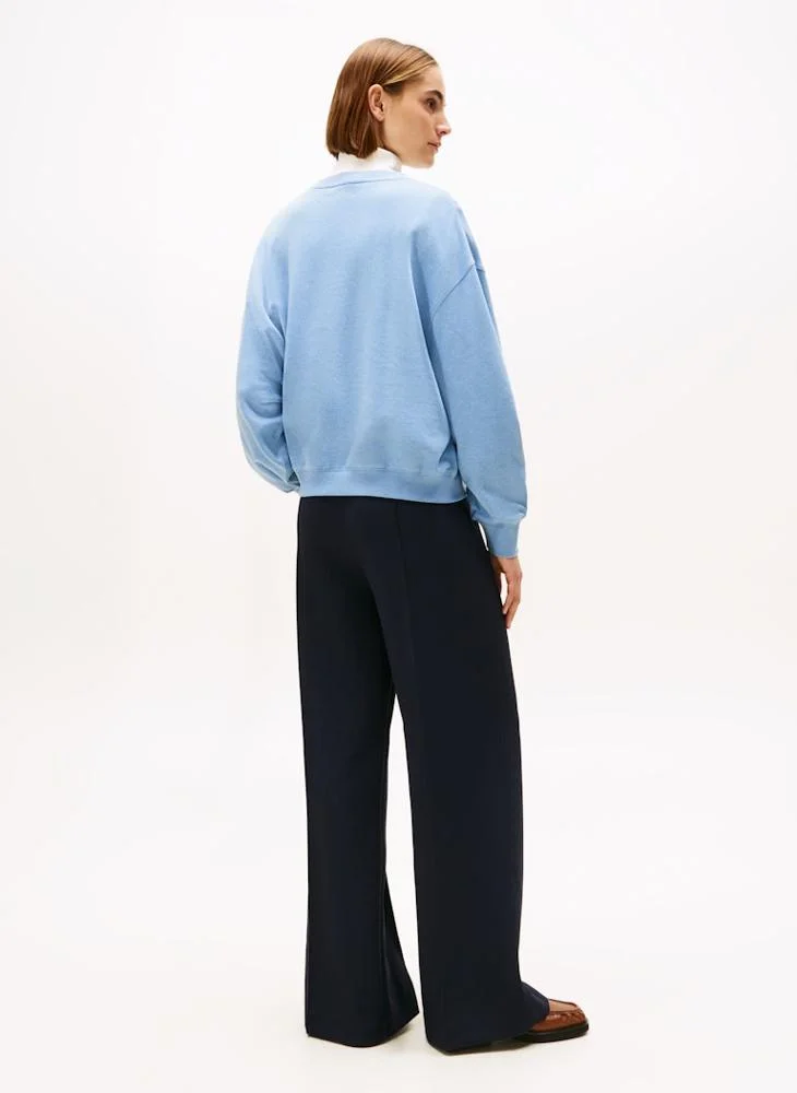 تومي هيلفيغر Graphic Crew Neck Sweatshirt