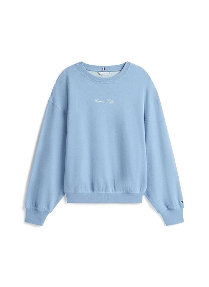 TOMMY HILFIGER  Graphic Crew Neck Sweatshirt for Women | Best Price UAE