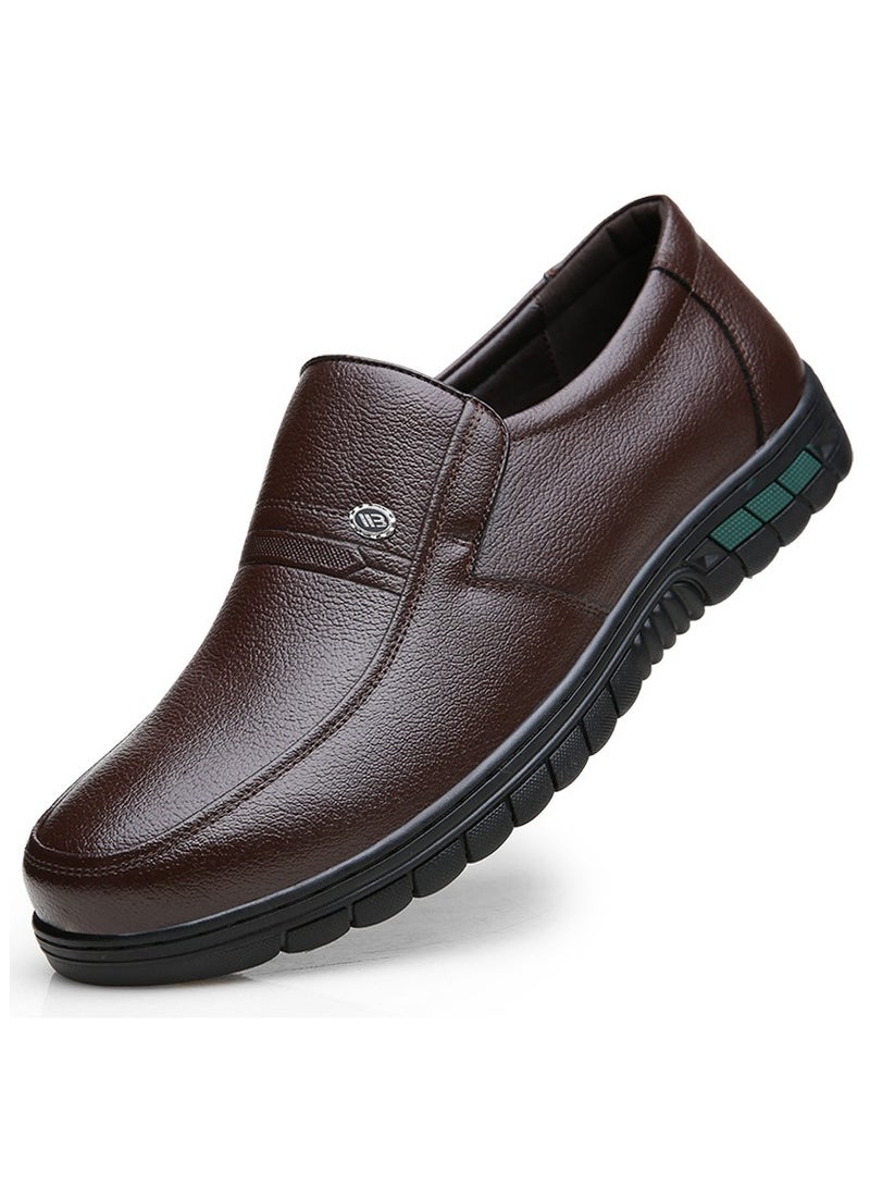 Shougu Versatile Retro Casual Leather Shoes  - Image 1