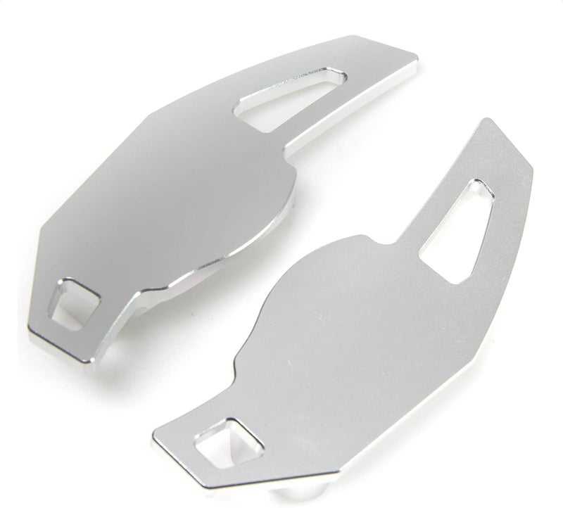 SK CUSTOM Steering Wheel Shift Paddle Shifter Extension Aluminum Alloy Silver for Volkswagen Models - Image 2