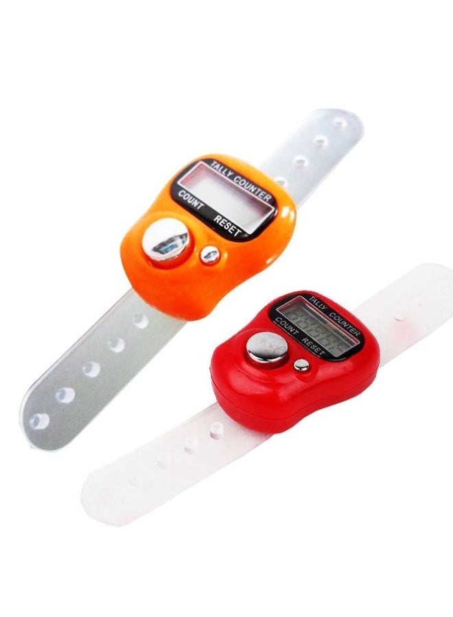 Trendiva Finger Counter Digital LED Tally Counter – Pack of 12 Pieces, Handheld Finger Ring Counter with LCD Display, Clicker Counter for Tasbeeh, Prayer, Knitting, Sports Counting & Inventory Counting - Image 5