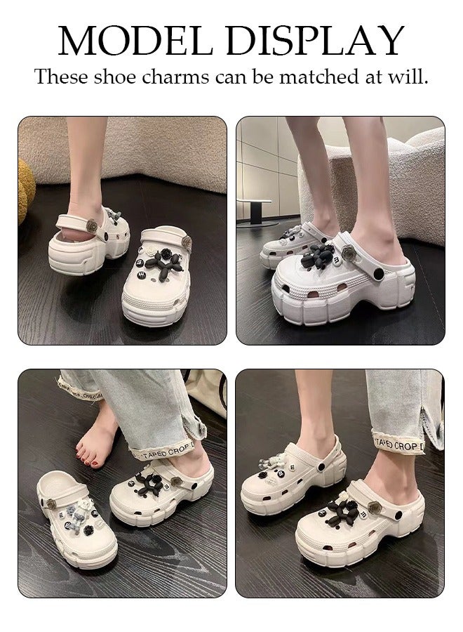 DUNISO Women's Sandals Bath Slippers Quick Drying Slide Sandal Non-Slip Soft Shower Slippers Spa Bath Pool Gym House Slippers Beach Sandals for Indoor & Outdoor  - Image 3