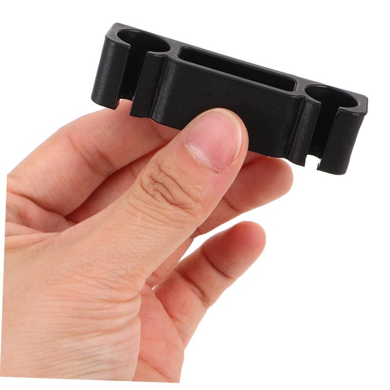 Car Cable Organizer Adhesive Clips Wire Manager Easy Install Black 4 Pack - Image 5