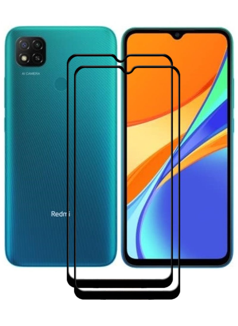 ACLIX 2 Pieces Antistatic ESD Dustproof Premium Quality High Definition Tempered Glass Screen Protector Designed For Xiaomi Redmi 9C - Image 1