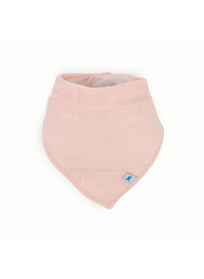 ليتل يونيكورن مريلة أطفال على شكل يونيكورن صغير (عبوة من ٤ قطع) | قطن فائق النعومة، ماص للعاب، مناسب لنموّ التسنين | مقاس قابل للتعديل (ورود مائية) - Image 3