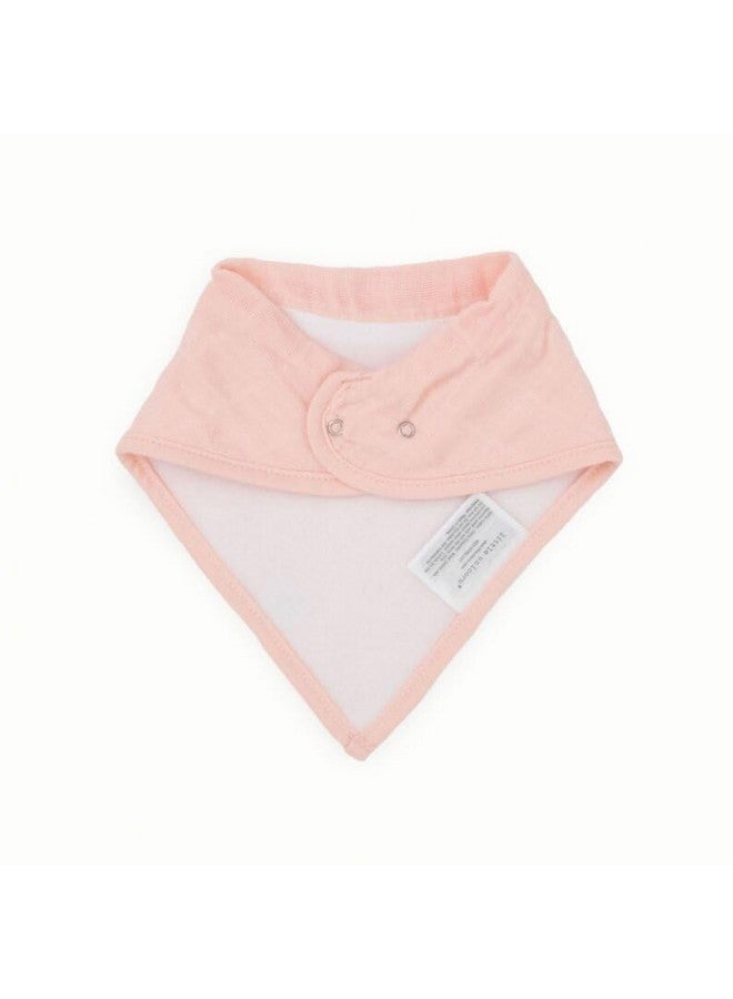 ليتل يونيكورن مريلة أطفال على شكل يونيكورن صغير (عبوة من ٤ قطع) | قطن فائق النعومة، ماص للعاب، مناسب لنموّ التسنين | مقاس قابل للتعديل (ورود مائية) - Image 4