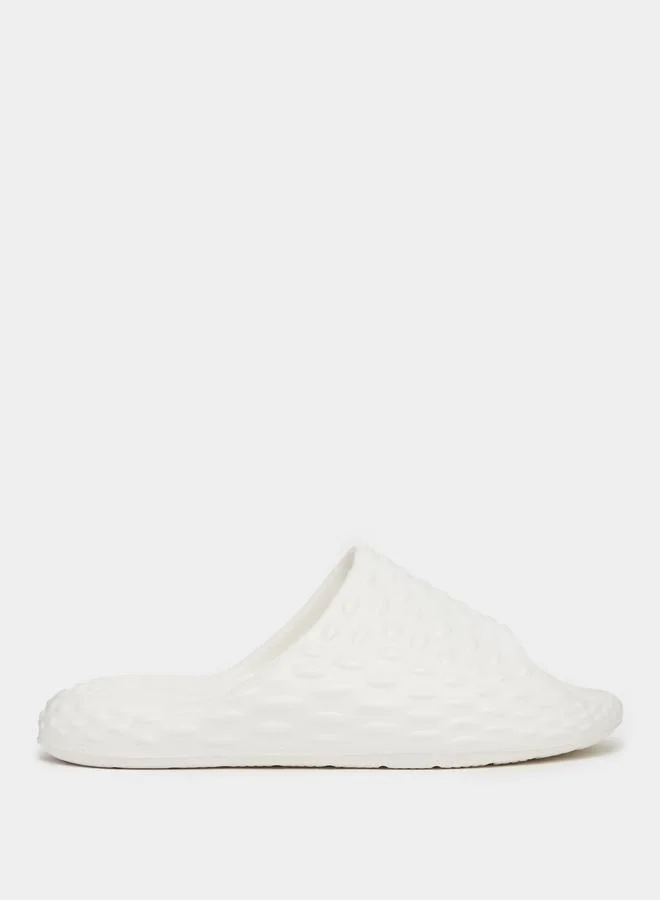 Take Two Take Two Textured Slip-On Slippers