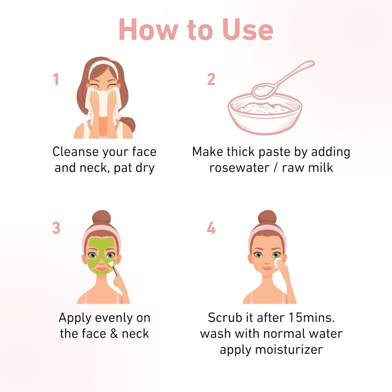 Pretty Me Prettyme Cucumber Mint Aloe Vera Powder Face Pack for Skin Soothing Helps In Anti Ageing Hydrates Refreshing Glow Skin Natural Face Pack For WomenMen Safe For All Skin Type 80g  - Image 4