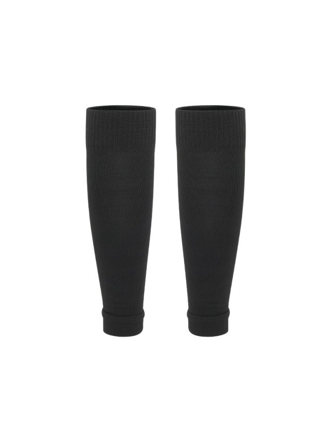 Summer Professional Football Socks, Non-slip Footless Socks, Children's Sports Calf Socks, Fixed Shin Guard Covers