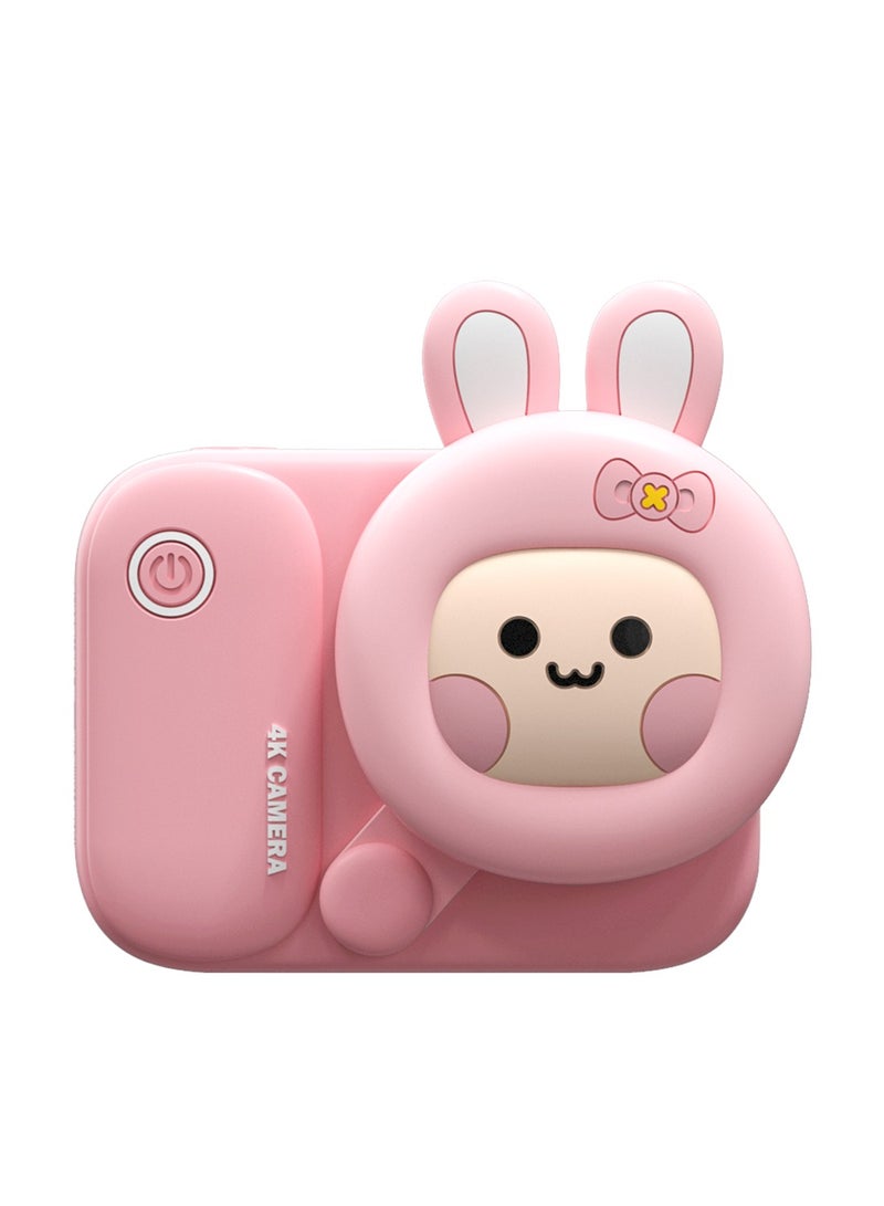 بيكوسيسي كاميرا Picocici K23 للأطفال بدقة 4K (بدون بطاقة ذاكرة) - وردي - Image 1