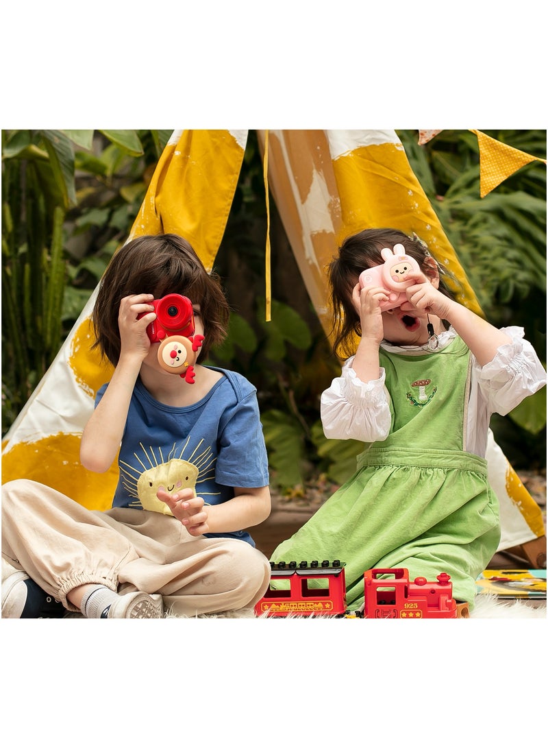 بيكوسيسي كاميرا Picocici K23 للأطفال بدقة 4K (بدون بطاقة ذاكرة) - وردي - Image 4