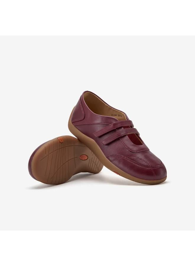 Bata Prince Qi Style Lambskin Derby Shoes For Women Jenny Soft Leather Couple Thin Sole Wine Red Ali43ca5 Size 38 - Image 3