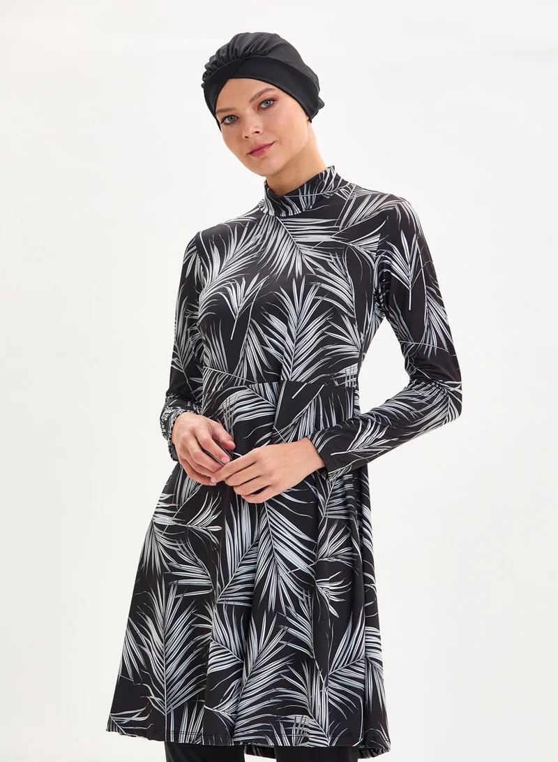 Lumea Burkini 4-Piece Modest Swimwear Set