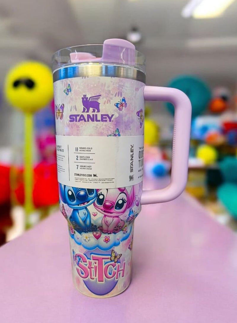 STITCH Downy stitch Stanley Tumbler 40 Oz Quencher H2.0 FlowState - Image 2
