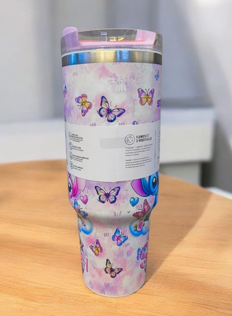 STITCH Downy stitch Stanley Tumbler 40 Oz Quencher H2.0 FlowState - Image 5